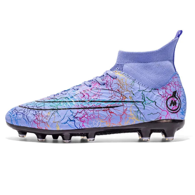 High Top Soccer Shoes TF Broken Nails Artificial Turf - Bellarte Enchanté High Top Soccer Shoes TF Broken Nails Artificial Turf